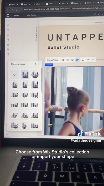 Discover the Shape Mask Feature for Unique Website Designs | Wix Studio