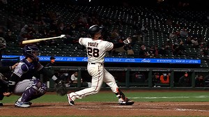 Buster Posey's four-hit game