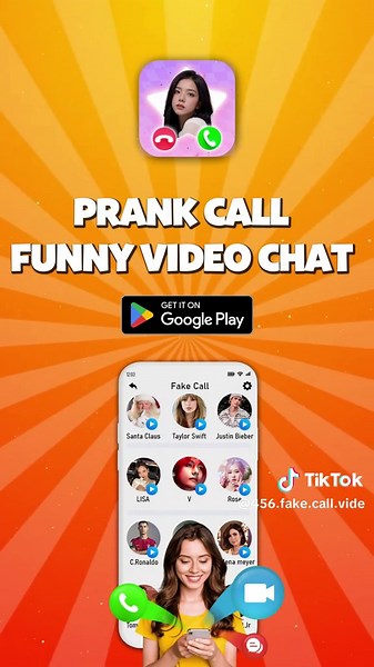 456 Fake Call Video Chat Prank trên TikTok