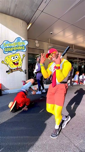 HILLY | “SpongeBob Out Here Cooking While Luffy Enters His Breakdance Era!”🤣🔥 SpongeBob SquarePants is a legendary animated character whose... | Instagram