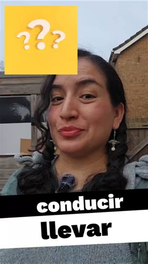 conducir vs llevar in Spanish (Important Difference) #learnspanish