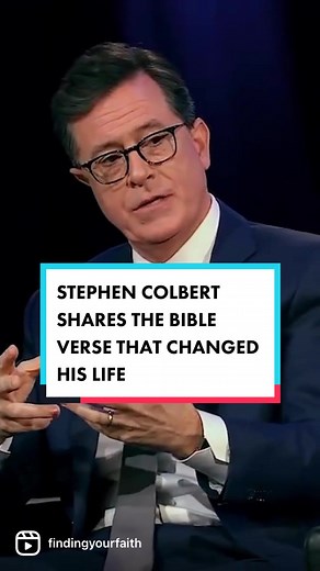 Stephen Colbert's Life-Changing Encounter with God in Chicago | TikTok