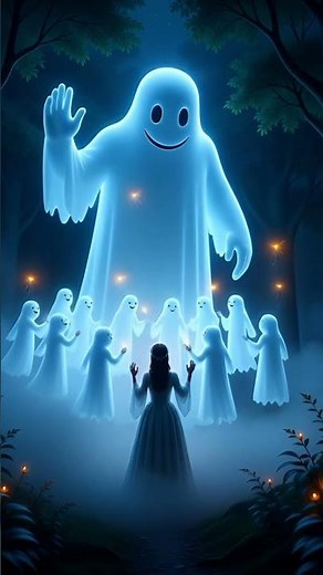 Magical Ghosts Help the Blue Bus | Lady Army Adventure | Kids Horror Fantasy 👻✨