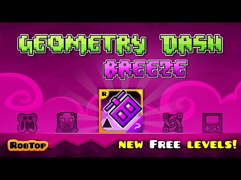 GEOMETRY DASH BREEZE [LEVEL 1-4 / ALL COINS] | FANGAME