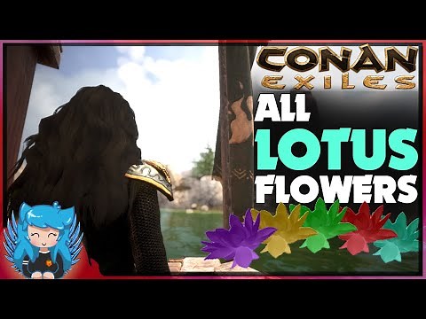 QUICK LOTUS BLOSSOM LOCATIONS GUIDE | Conan Exiles |