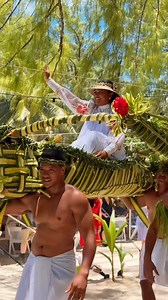 A look back at a truly magical event on our Motu Tapu ✨🏝️ An unforgettable day where legends and Polynesian hospitality came together in one breathtaking setting. From an elegant beachfront lunch, live cooking stations, a traditional ahimā'a feast, and vibrant dance performances to the spectacular arrival of Queen Pōmare by traditional outrigger canoe 🚣‍♀️, every moment was designed to inspire emotion and connection for our guests — a once-in-a-lifetime memory 🤍 #BoraBora #LuxuryTravel #Frenc