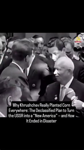 AI PRODUCER | TRAFFIC & PERSONAL BRANDING | RESULTS-DRIVEN on Instagram: "1. Khrushchev dreamed of “catching and surpassing the USA” in meat and dairy production. During his 1959 visit to America, he was stunned by Roswell Garst’s farm, where corn was the foundation of cheap and efficient animal feed. Nikita Sergeyevich decided that the “queen of the fields” was a magic wand that could instantly solve the USSR’s food crisis. 2. The declassified plan aimed to turn the USSR into a global meat supe