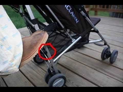 How to Unfold Maclaren Stroller