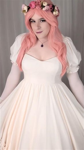 Ball Gown Princess Bride Crossdressing #crossdressing #princess #ballgown #weddingdress #mtf #sissy