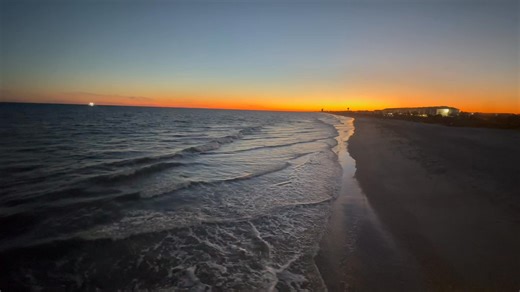 She is still giving everyone a beautiful view for 68 years! #oibpier #oibstrong #woodpier #oceanislebeach | Ocean Isle Beach Pier