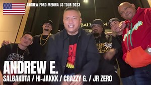 Andrew Ford Medina US TOUR ANAHEIM, CA / APRIL 1 | Andrew E. Worldwide