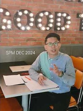 SPM 2024 学生注意!! 剩最后5个月来学懂作答技巧, 答案符合考试局标准👍