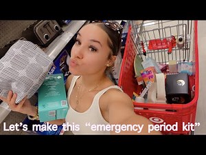 LET'S GO TO TARGET & MAKE A PERIOD KIT (FOR ALL AGES)