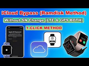 ⌚🔥 Bypass Apple Watch iCloud Activation Lock Without SN Change Series 3/2/1 LTE /GPS MagicAWRT iBus