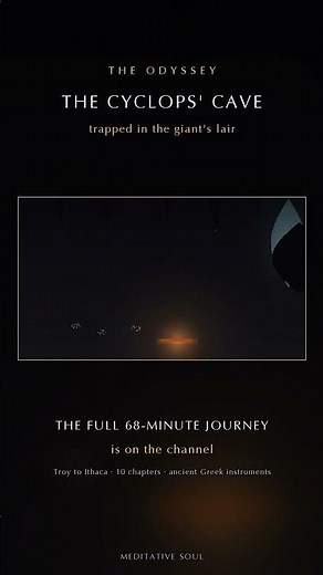 The Cyclops' Cave; "trapped in the giant's lair"