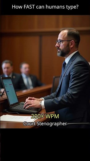 216 Words Per Minute!? This Person Types FASTER Than You Can Read! ⌨️