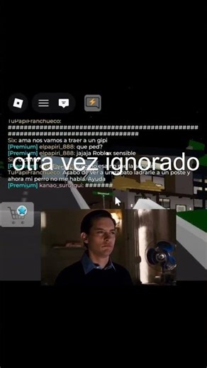 Dije cosas RANDOM en Roblox y el chat explotó... 💀🔥 #Roblox #Shorts #Shitpost