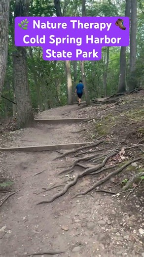 Hiking at Cold Spring Harbor State Park, NY#HikingAdventure #NatureTherapy