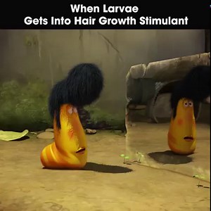 201K views · 676 reactions | When Larvae Gets Into Hair Growth Stimulant | No One | Facebook