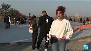 🇮🇶🛹 Since making its debut as an Olympic sport in Tokyo in 2021, #skateboarding’s popularity has skyrocketed. Now, a new #skatepark has opened in #Baghdad, a welcome opportunity for young Iraqi's to escape the effects of conflict ⤵️ | FRANCE 24 English
