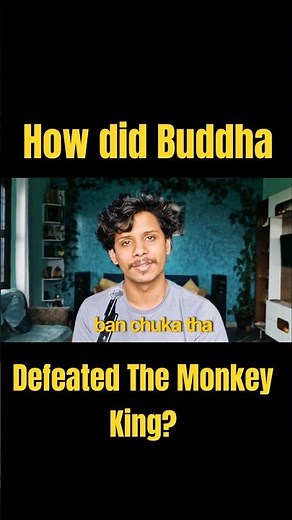 How did Buddha defeated The Monkey King?