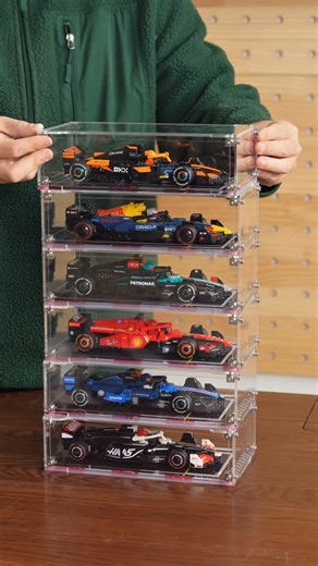 Jay Mark on Instagram: "The best display case for LEGO Speed F1 !#legocollection #legodisplay #legof1 #f1 #legospeedchampions"