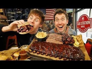 Two Brits try Kansas City BBQ!