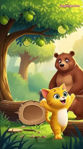 You’ll Smile at the End! 😍 🐻🐱🍋 #Shorts #funny #ViralShorts