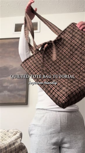 Quilted Tote Bag Tutorial for Beginners