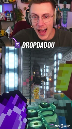 Ils font décoller une fusée au portail de l'end 😭 #minecraft #minecraftfr #tempocraft