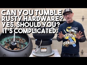 Should You Buy a Vibratory Tumbler to Clean Up Rusty Bolts? Maybe.