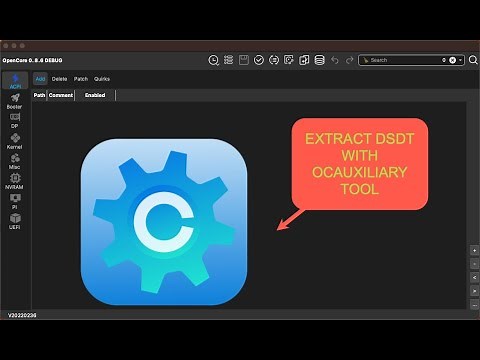 Hackintosh - DSDT extract with OCAuxiliaryTool