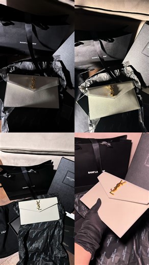 YSL Envelope clutch bag #envelope#ysl#white#fyp#luxury