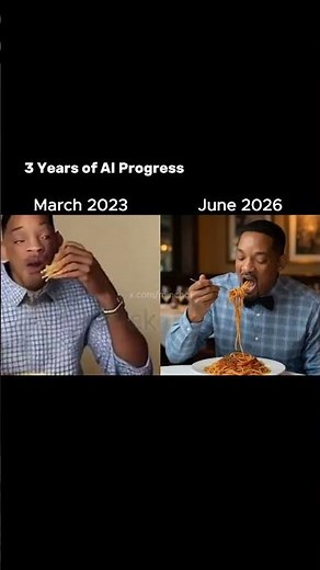 Will Smith Spaghetti Shows AI’s Rapid Progress