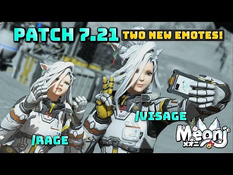 FFXIV: Rage & Visage! Two New Emotes From Cosmic Exploration - 7.21