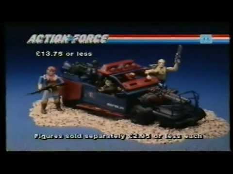 Action Force UK toy commercials