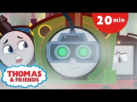 Thomas & Friends All Engines Go - Best Moments | Goodbye, Ghost-Scaring Machine | Kids Cartoons