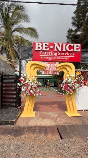 When people talk about the best places for local Ghanaian food in Tema, Be-Nice Catering Services must be mentioned. Authentic taste just like homemade Food made with love the Ghanaian way. 📍 Tema community, 5 behind Temasco 📞 0551713612 / 0206469217 | Be-Nice Catering Services and Events