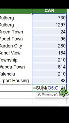 Excel AutoSum Shortcut (Alt + =) | Instantly Add Numbers ⚡