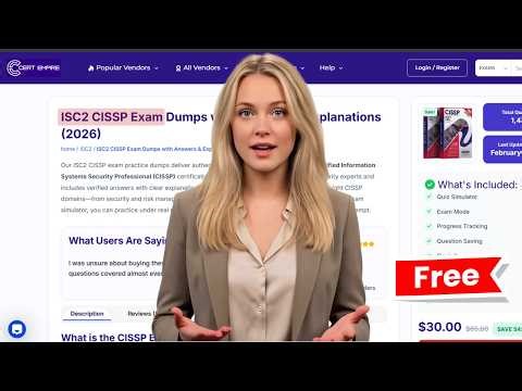 ISC2 CISSP Practice Exam Questions | Real Exam-Style Practice Session 2026