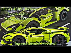 LEGO 42161 Technic Lamborghini Huracan Tecnica| LEGO Speed Build Review
