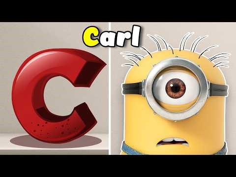 Minions Alphabet A–Z | ABC Phonics with Despicable Me Characters