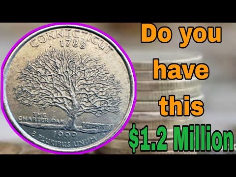 "1999 Connecticut Quarter Worth Money? Check Your Change!"