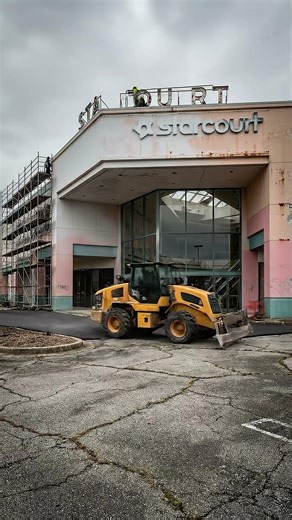Starcourt Mall Restoration | Stranger Things Before & After #shorts