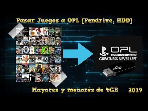 Pasar Juegos PS2 al Pendrive | Menor/Mayor 4GB [OPL]