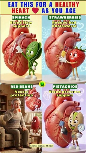 ❤️ Foods That May Support a Healthy Heart as You Age