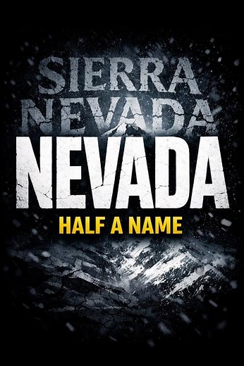 NEVADA LITERALLY MEANS…