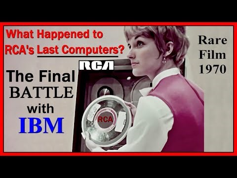 Rare Computer Film: WHAT HAPPENED TO RCA's LAST COMPUTERS? IBM/370, Sperry Univac, Spectra 1970-71