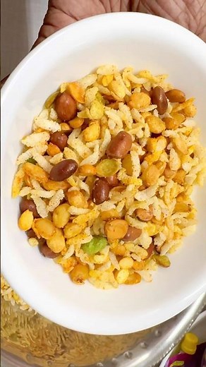 South Indian mixture — the kind of snack that feels like home🥹 #SouthIndianMixture #homemadesnack