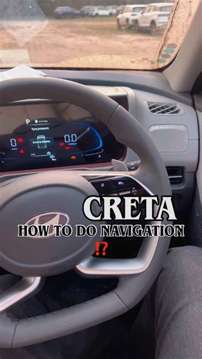 YOURcarADVISOR🚗 on Instagram: "Creta SX, SX Premium, and SX owners, let's talk navigation. Here's how to use it like a pro#hyundai #yourcaradvisor #venue #navigator #creta"
